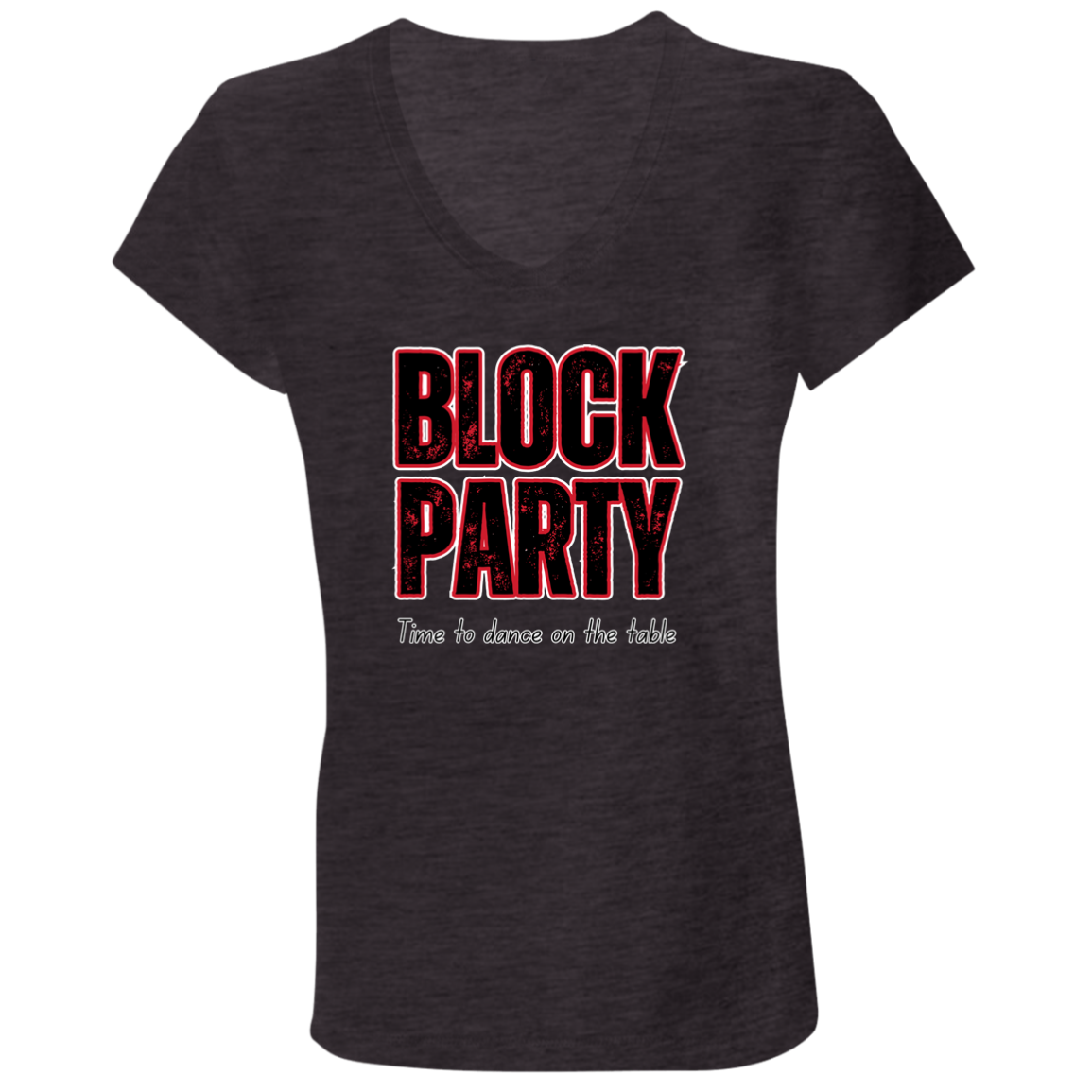 TABLES Ohio State Ladies' Jersey V-Neck T-Shirt