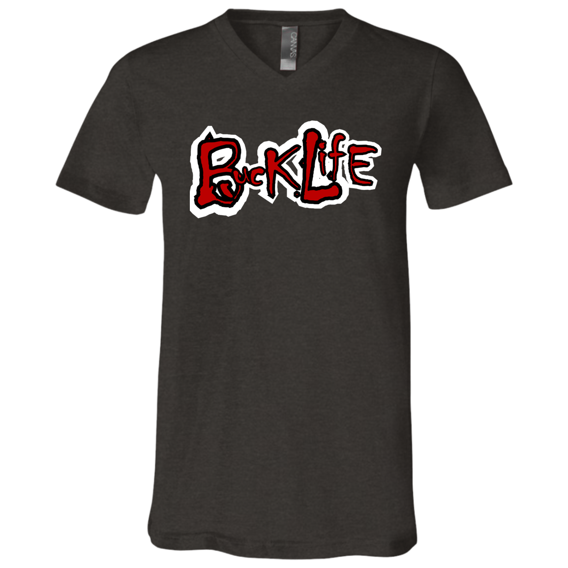 BUCK LIFE Ohio State Unisex Jersey SS V-Neck T-Shirt