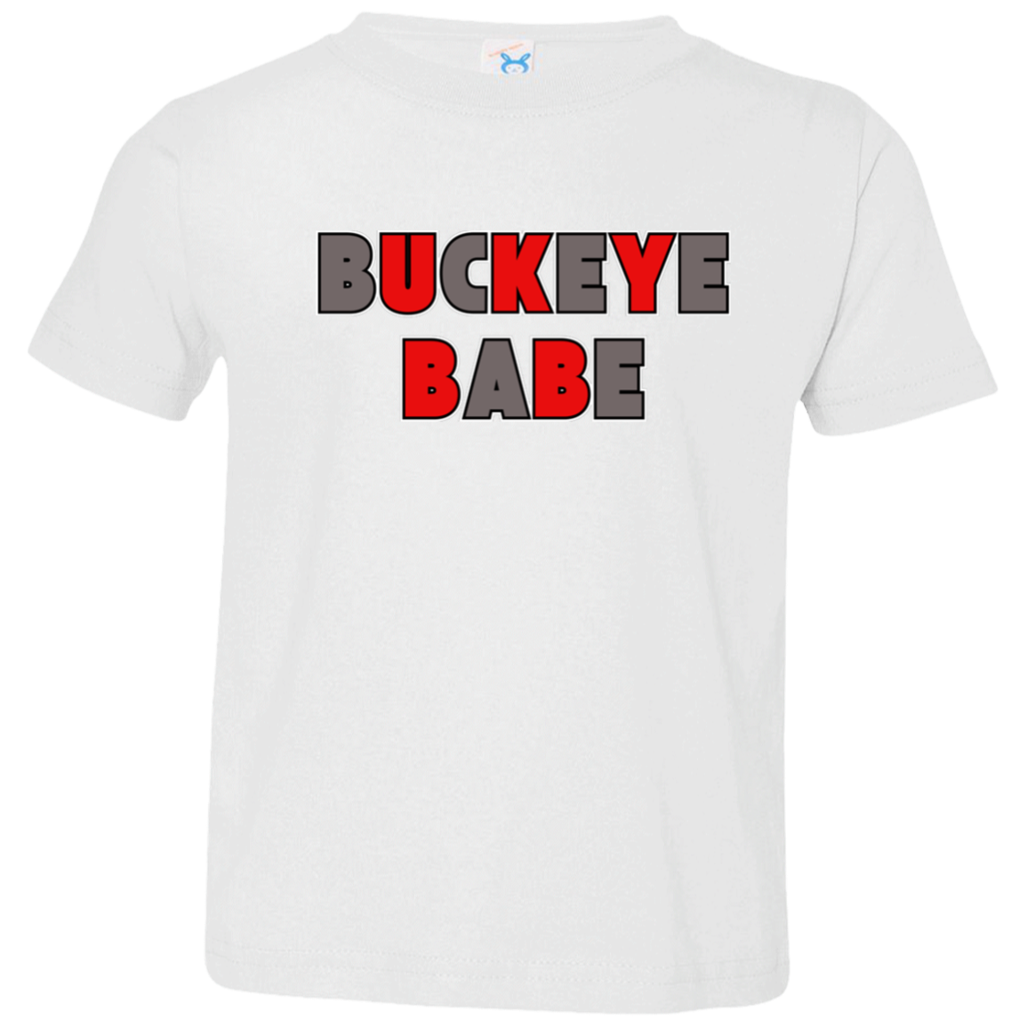 BUCKBABE Ohio State Toddler Jersey T-Shirt