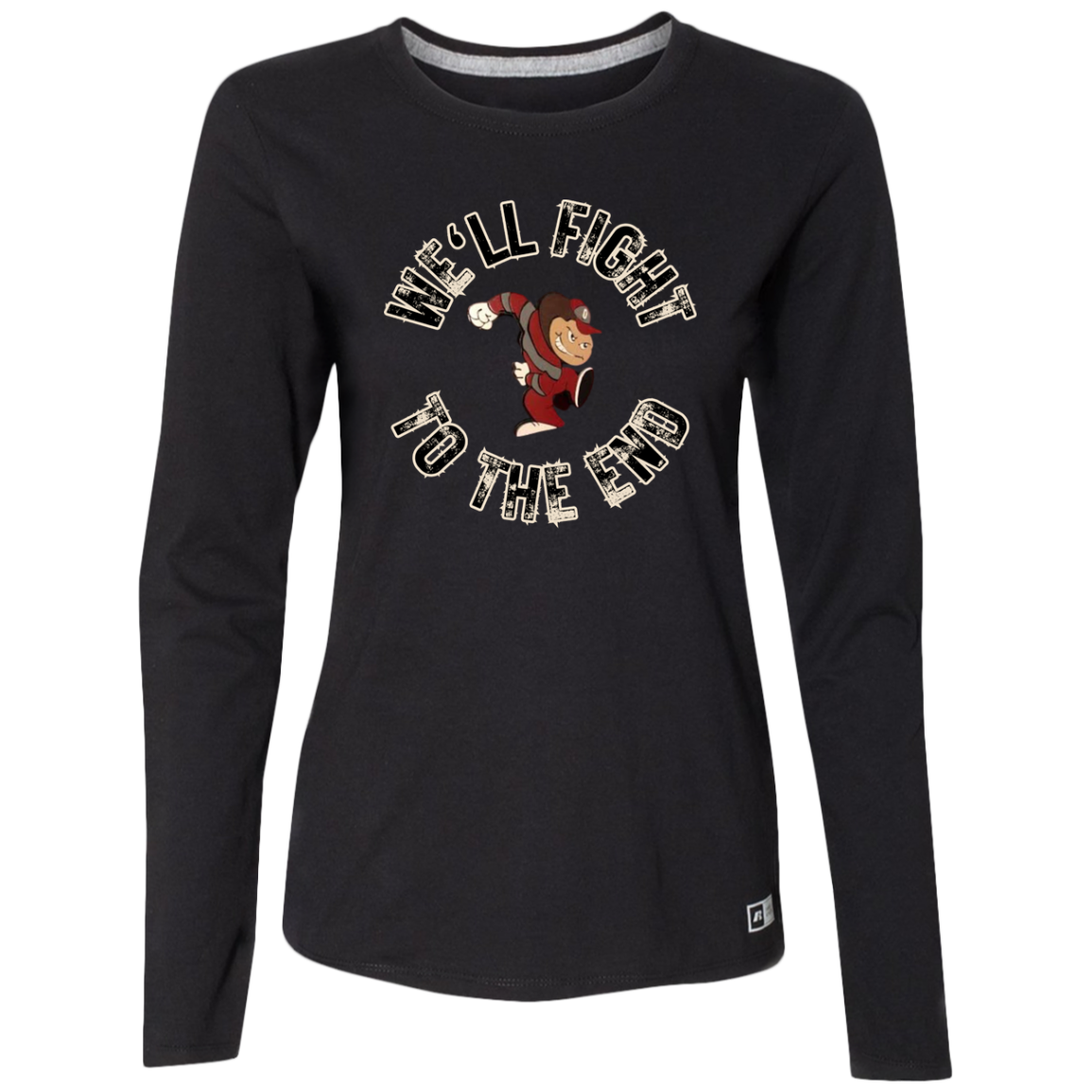 FIGHT Ohio State Ladies’ Essential Dri-Power Long Sleeve Tee