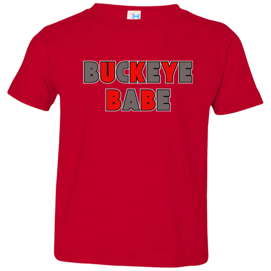 BUCKBABE Ohio State Toddler Jersey T-Shirt
