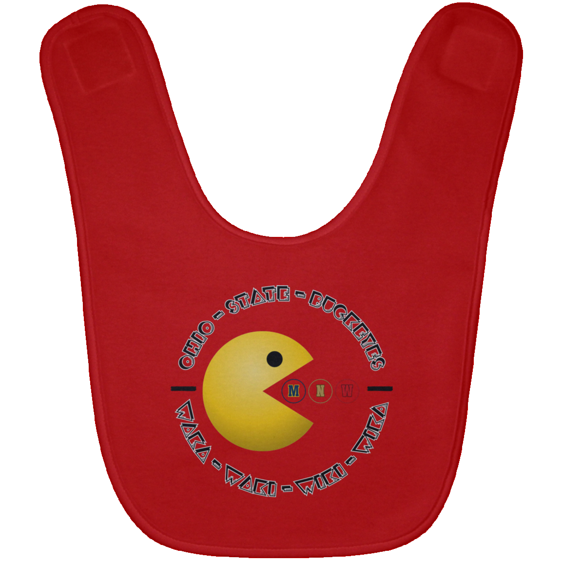 PAC Ohio State Baby Bib