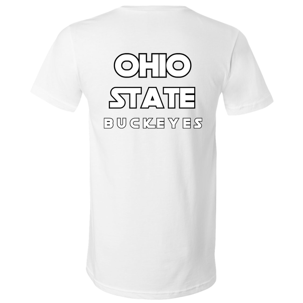 STAR Ohio State Unisex Jersey SS V-Neck T-Shirt