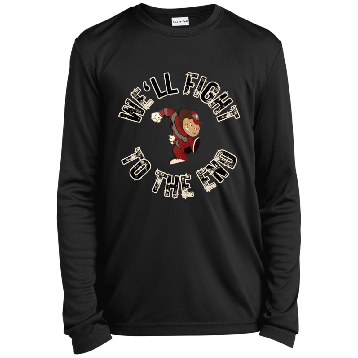 FIGHT Ohio State Youth Long Sleeve Performance Tee