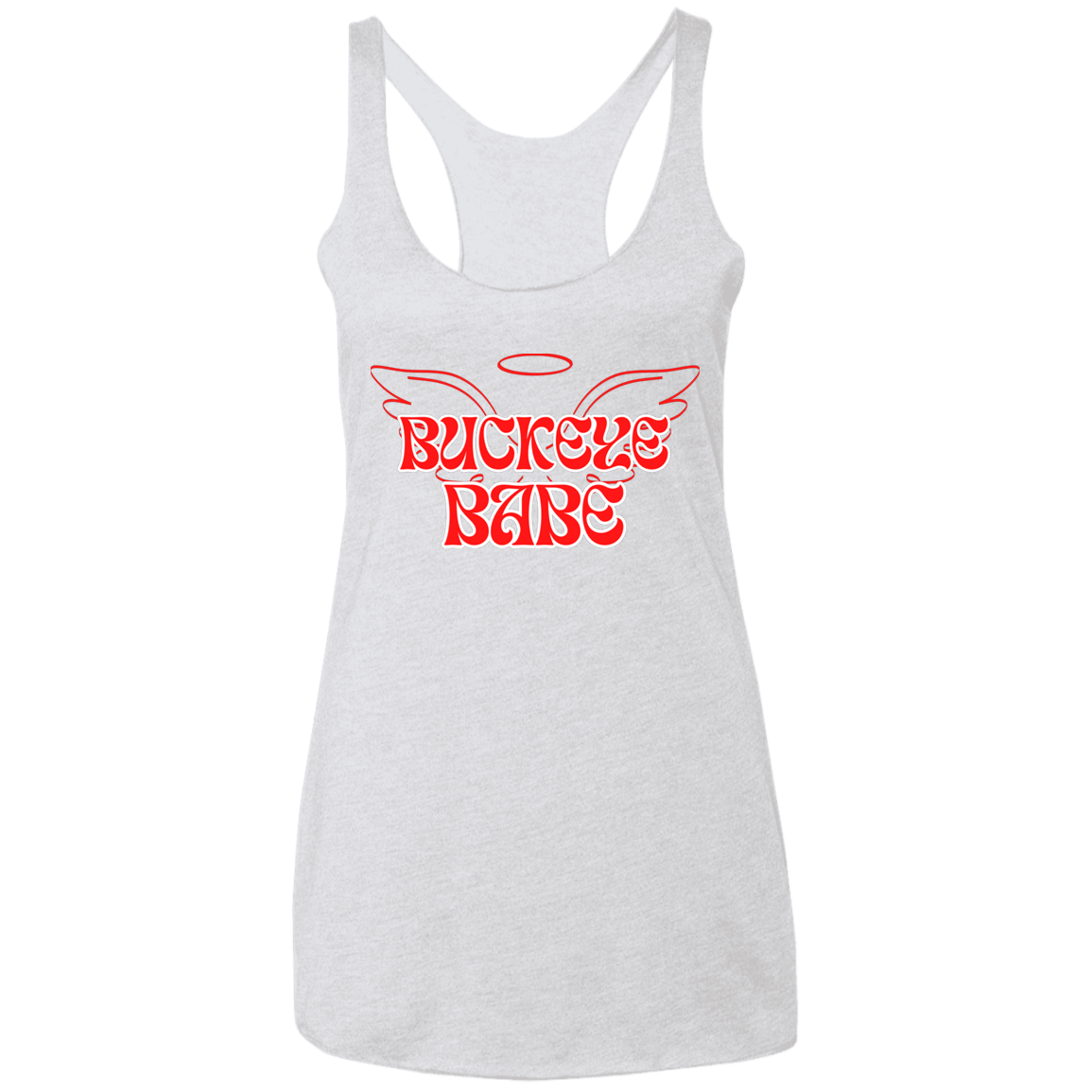 BABE Ohio State Ladies' Triblend Racerback Tank