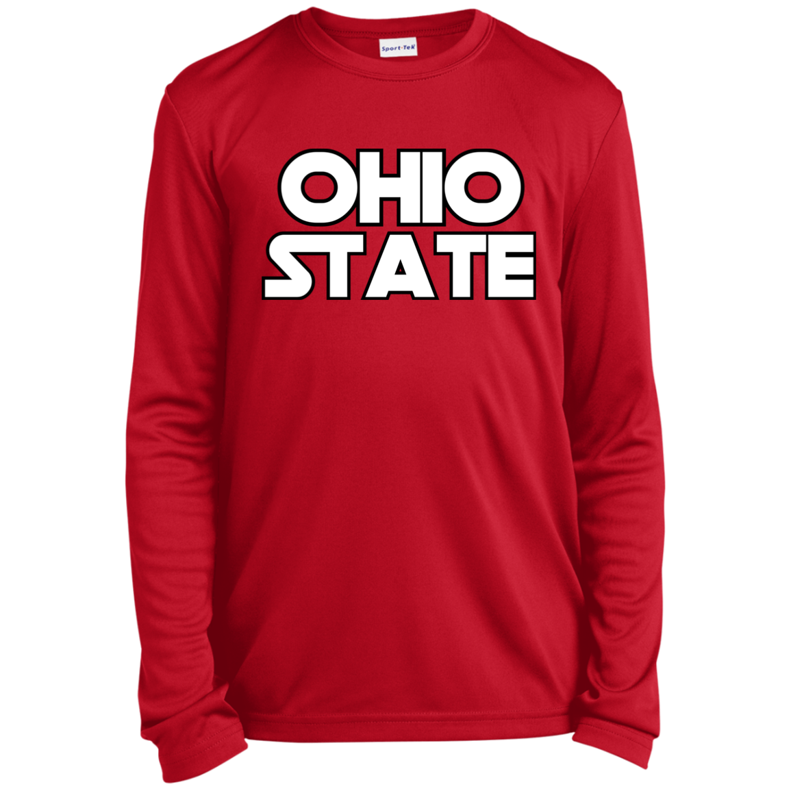 STAR Ohio State Youth Long Sleeve Performance Tee