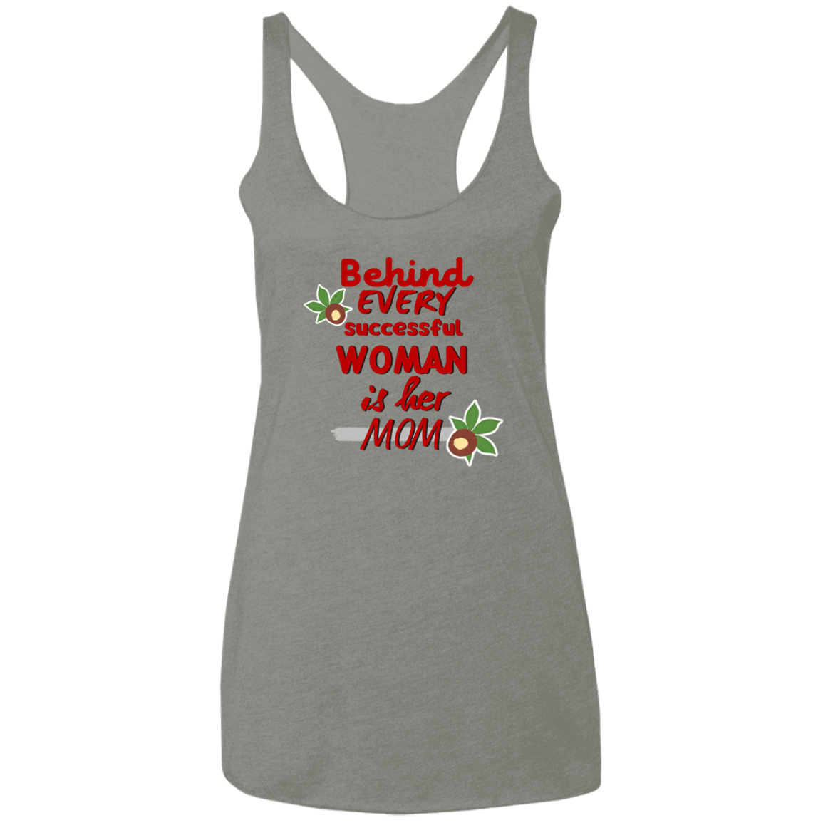SUCCESS Ohio State Ladies' Triblend Racerback Tank