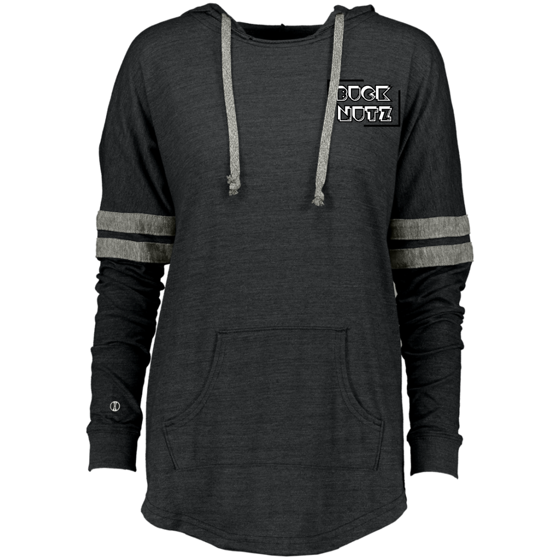 Ohio StateMan Ladies Hooded Low Key Pullover