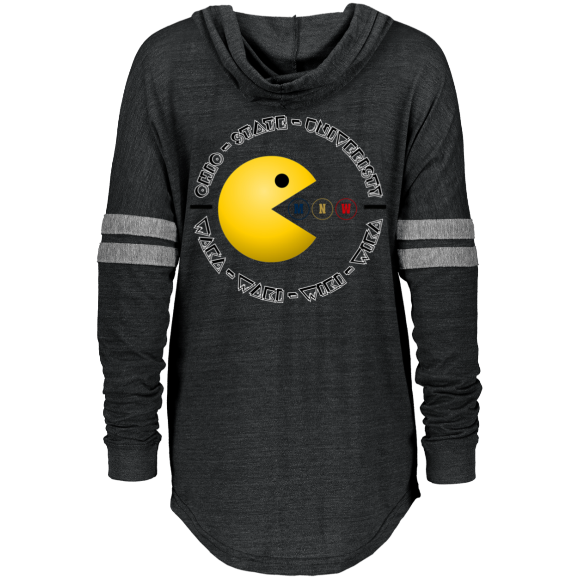 Ohio StateMan Ladies Hooded Low Key Pullover