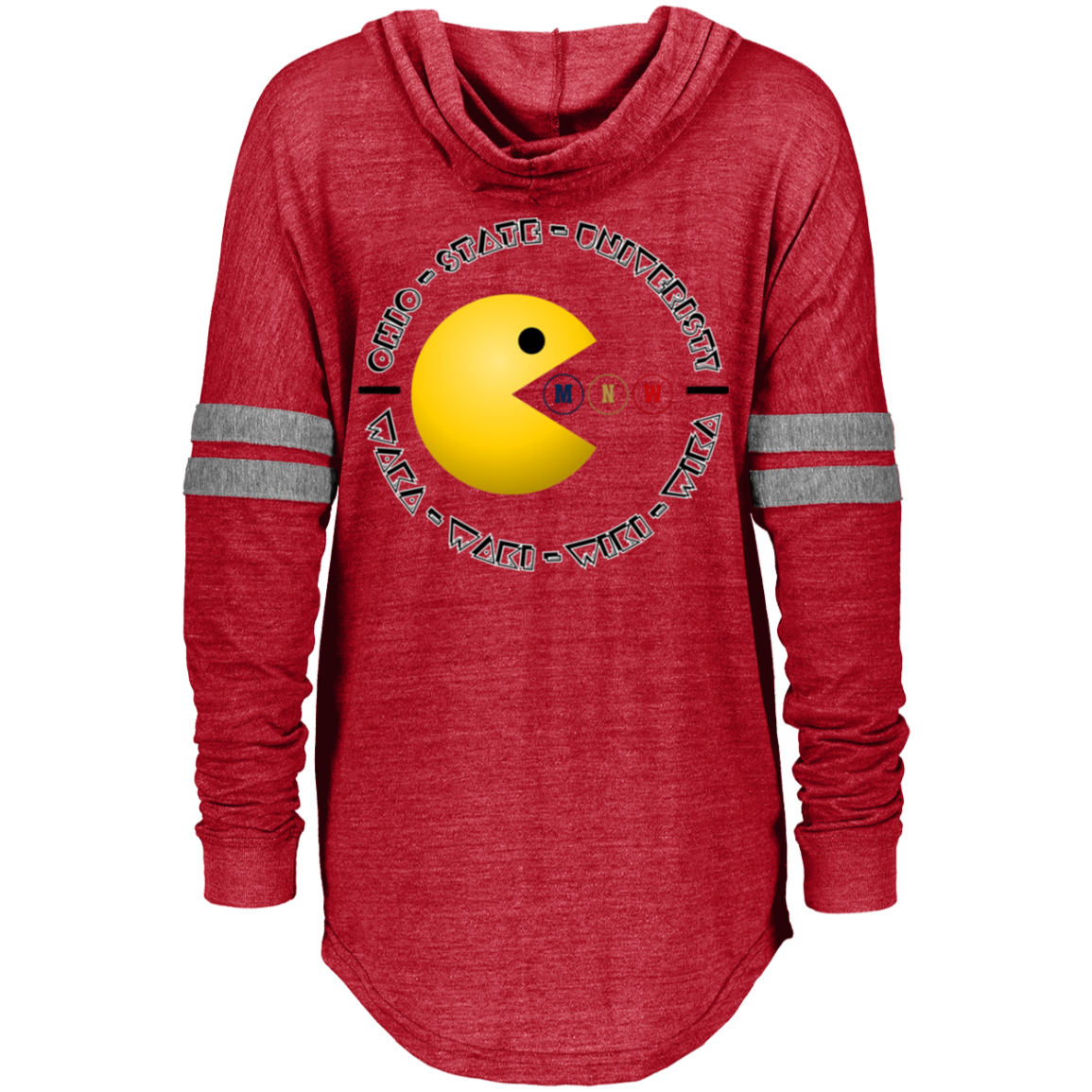 Ohio StateMan Ladies Hooded Low Key Pullover