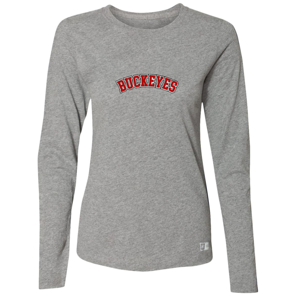 BUCKEYES Ohio State Ladies’ Essential Dri-Power Long Sleeve Tee