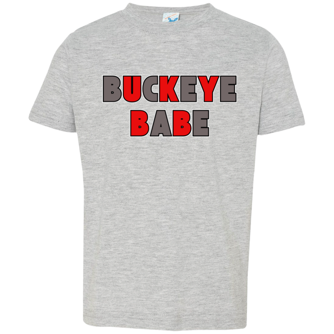 BUCKBABE Ohio State Toddler Jersey T-Shirt