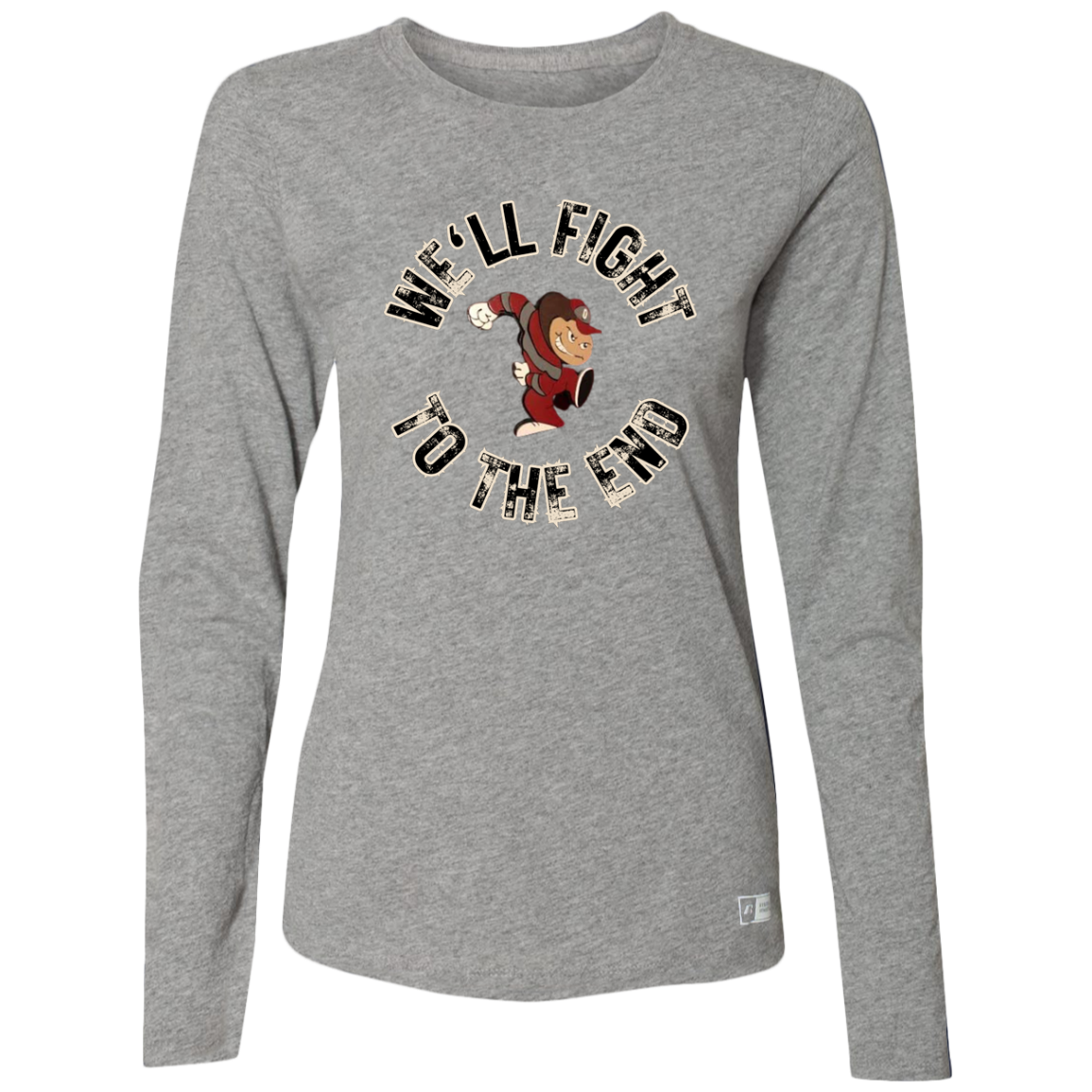 FIGHT Ohio State Ladies’ Essential Dri-Power Long Sleeve Tee