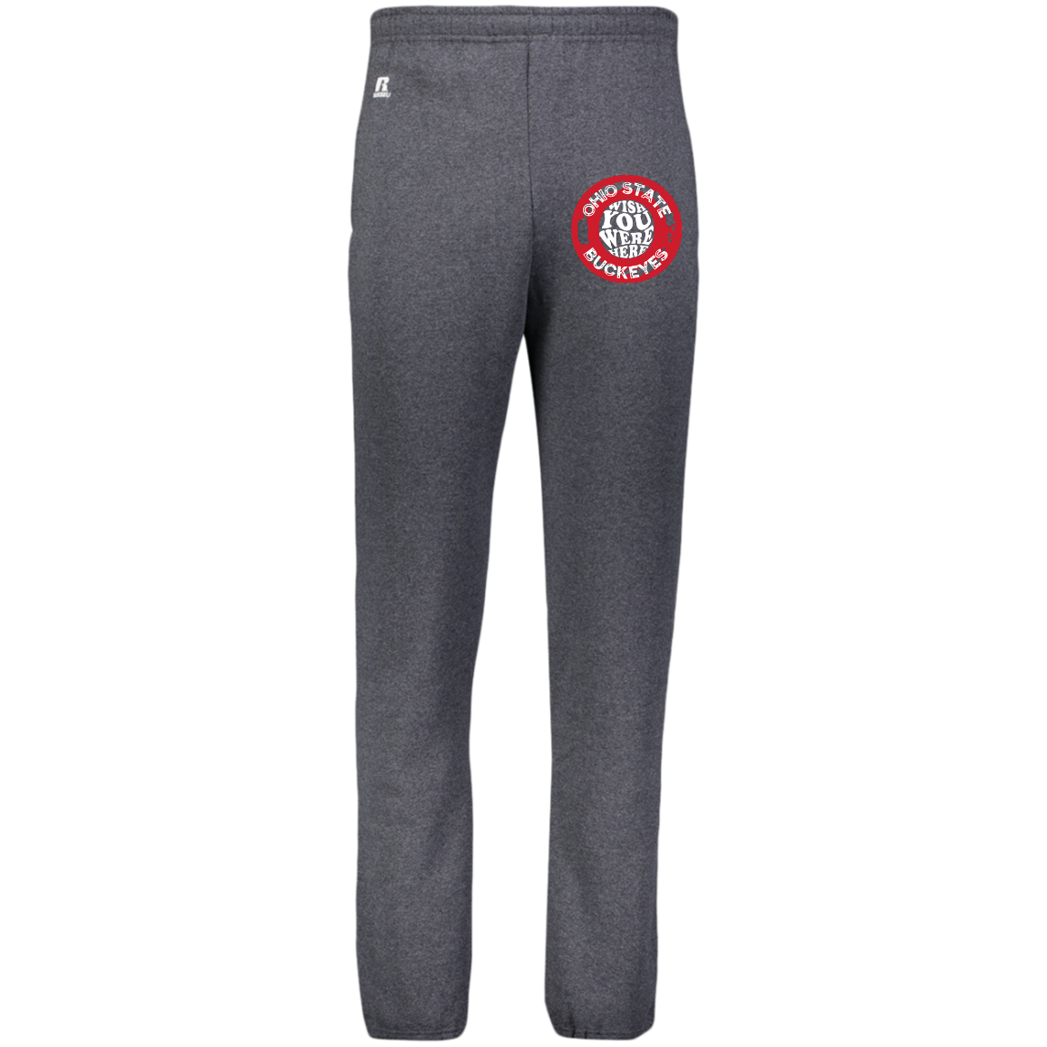 WISH Ohio State Dri-Power Closed Bottom Pocket Sweatpants