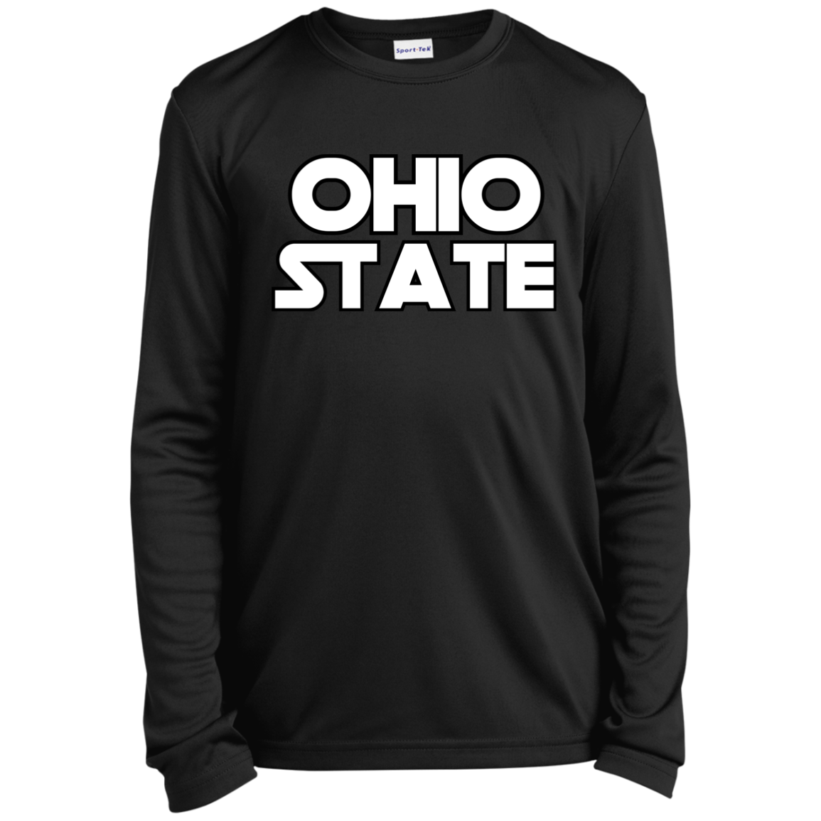 STAR Ohio State Youth Long Sleeve Performance Tee