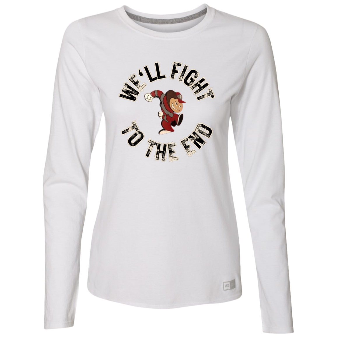 FIGHT Ohio State Ladies’ Essential Dri-Power Long Sleeve Tee