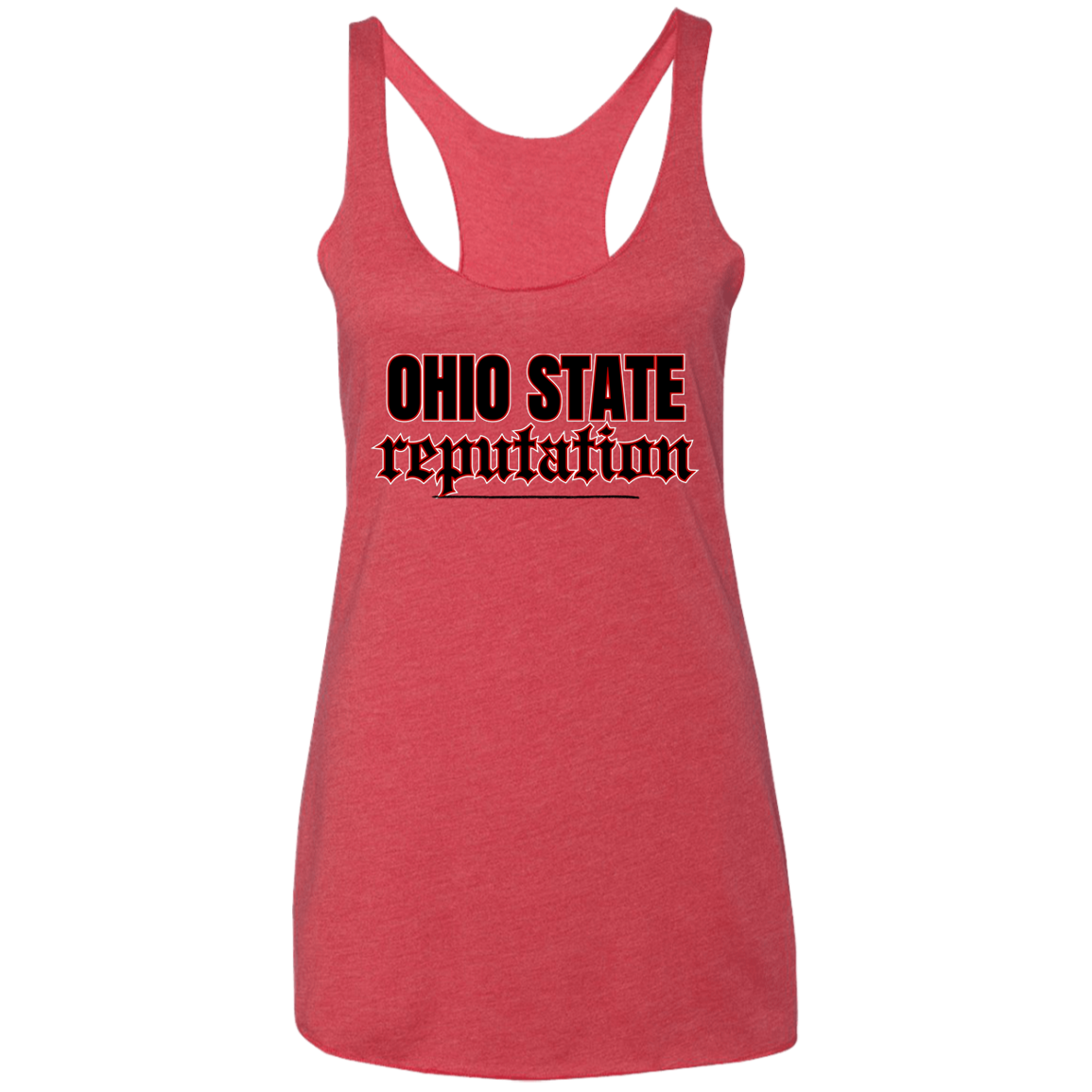 REP Ohio State Ladies' Triblend Racerback Tank