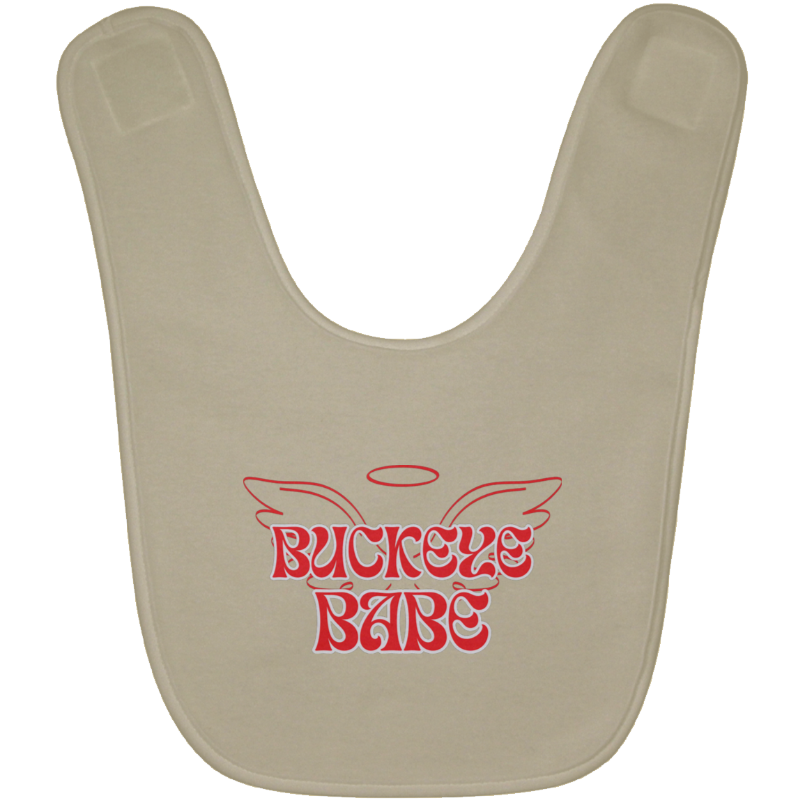 BABE Ohio State Baby Bib