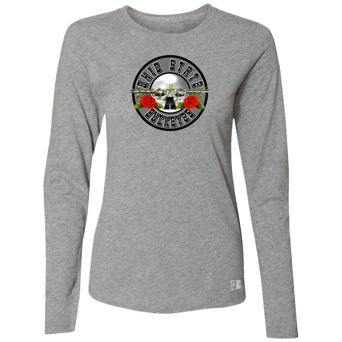 OBSESSION Ohio State Ladies’ Essential Dri-Power Long Sleeve Tee