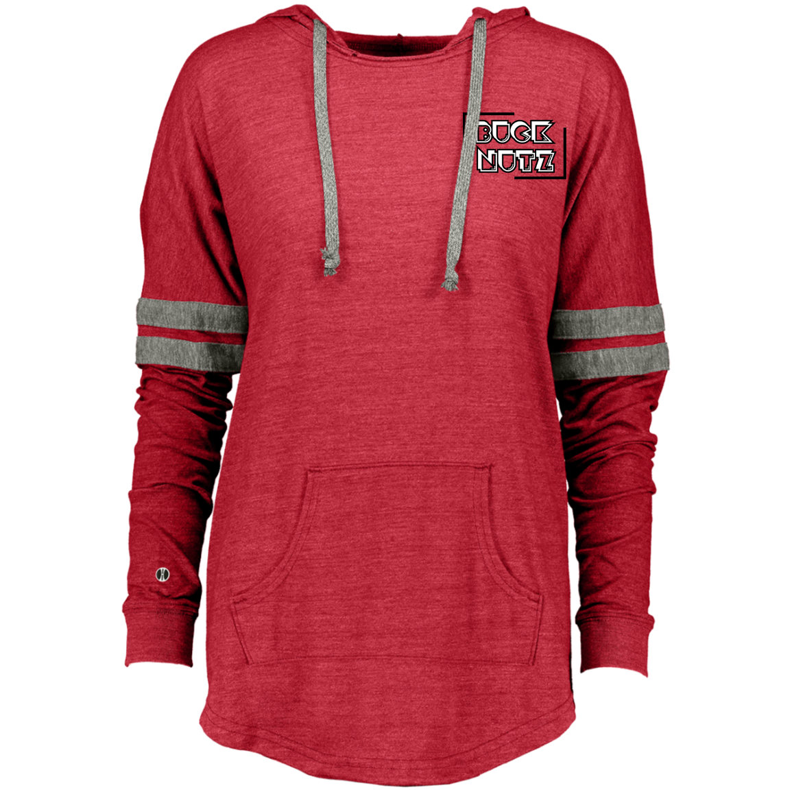 Ohio StateMan Ladies Hooded Low Key Pullover