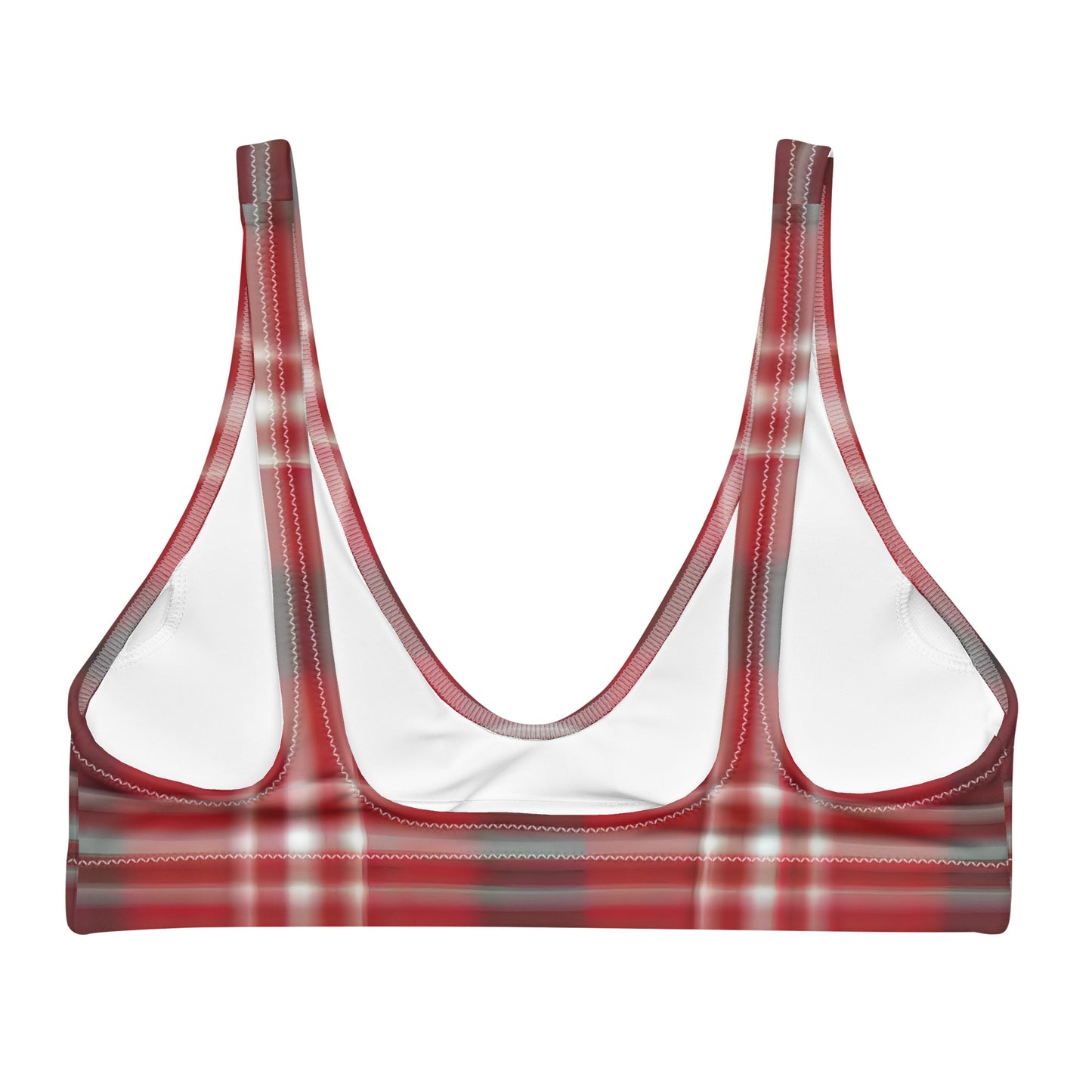 PLAID Ohio State Graphic Recycled Bikini Top
