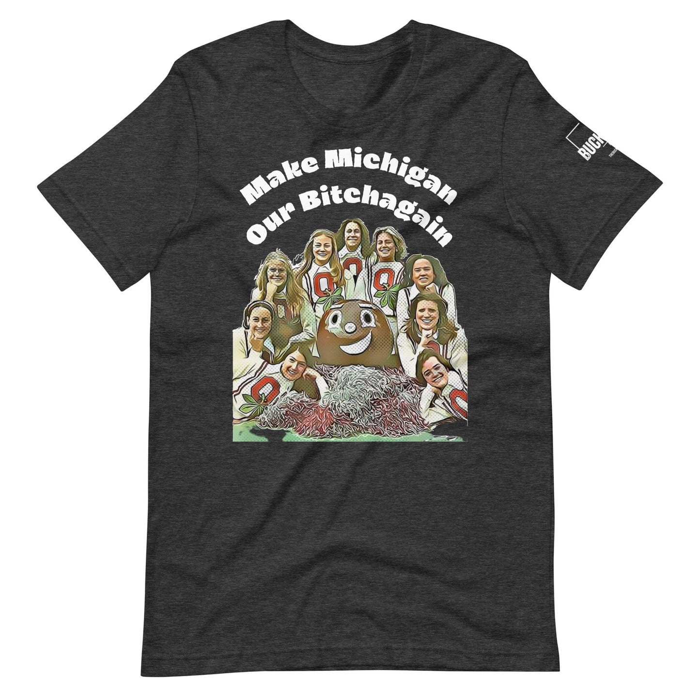 BITCHAGAIN Ohio State Retro Unisex Graphic T-shirt