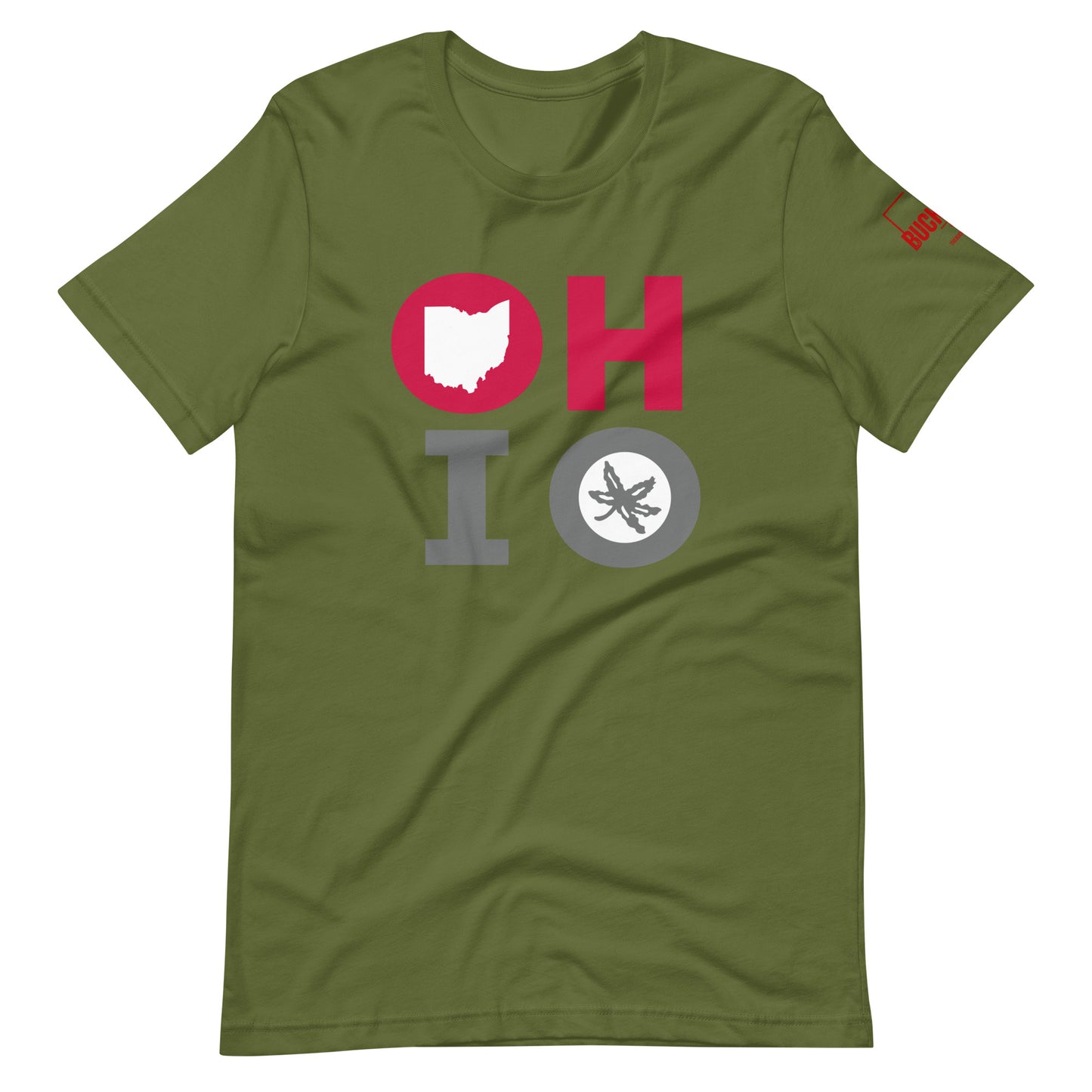 OHhi OHIO Unisex Retro T-shirt