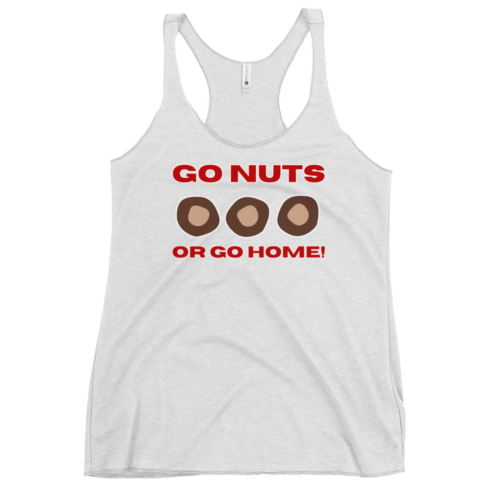 NUTS Ohio State Women's Racerback Graphic Tank