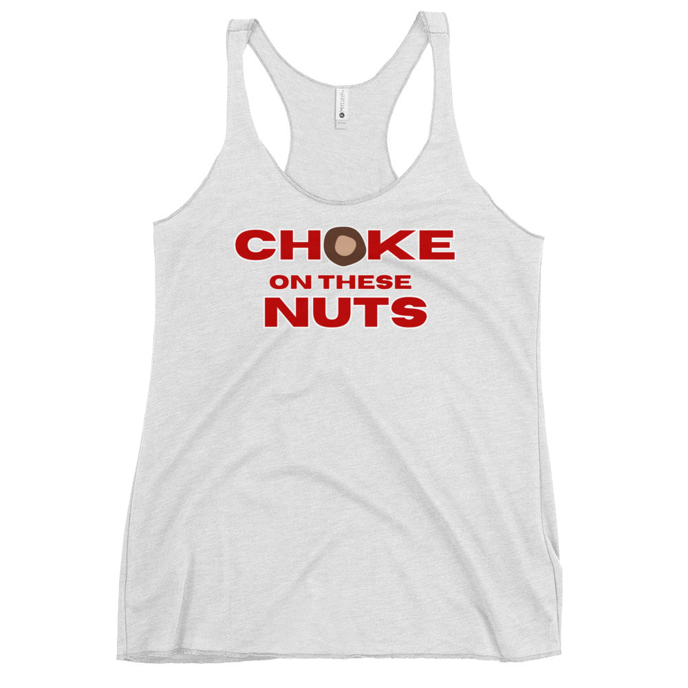 CHOKE Ohio State Women's Racerback Graphic Tank