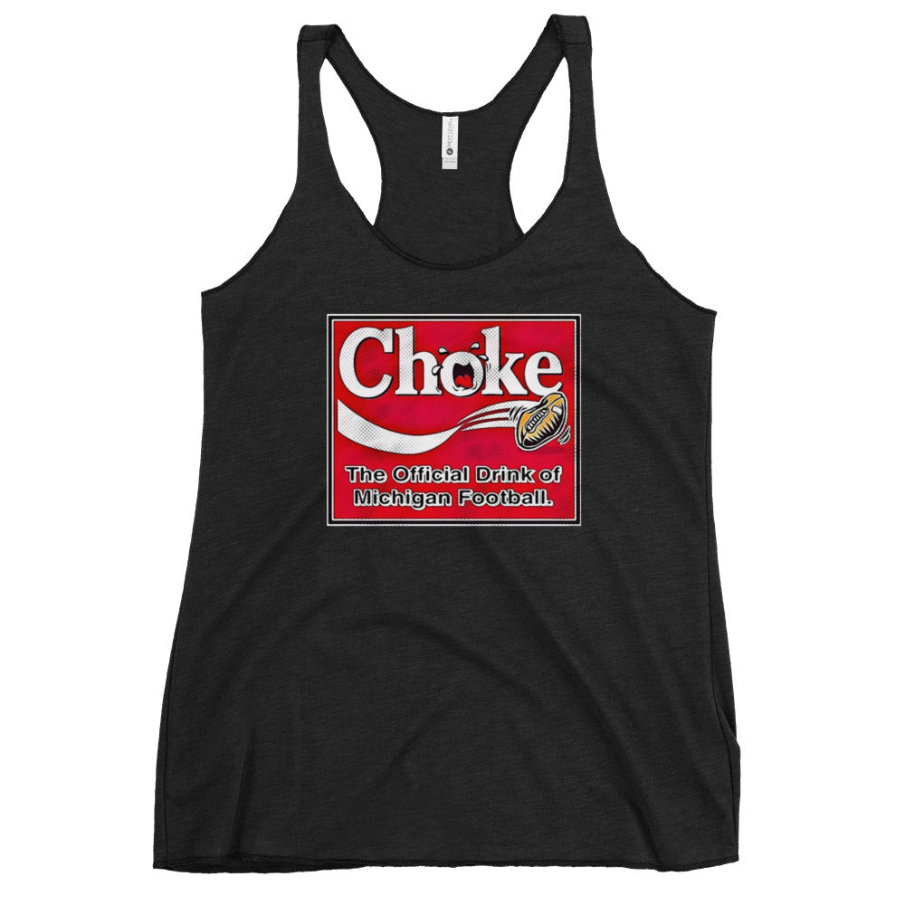 MICHIGAN CHOKE Ohio State Women's Racerback Graphic Tank