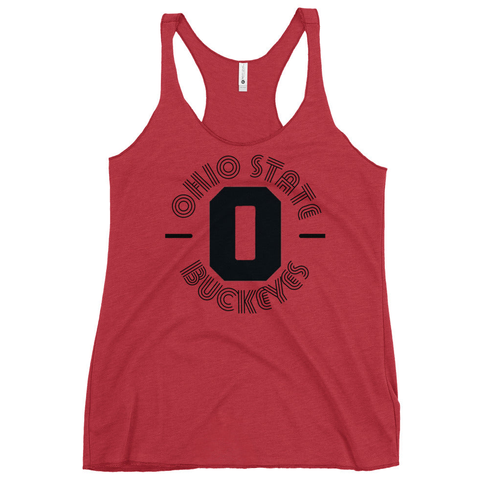 70'S Ohio State Women's Racerback Graphic Tank