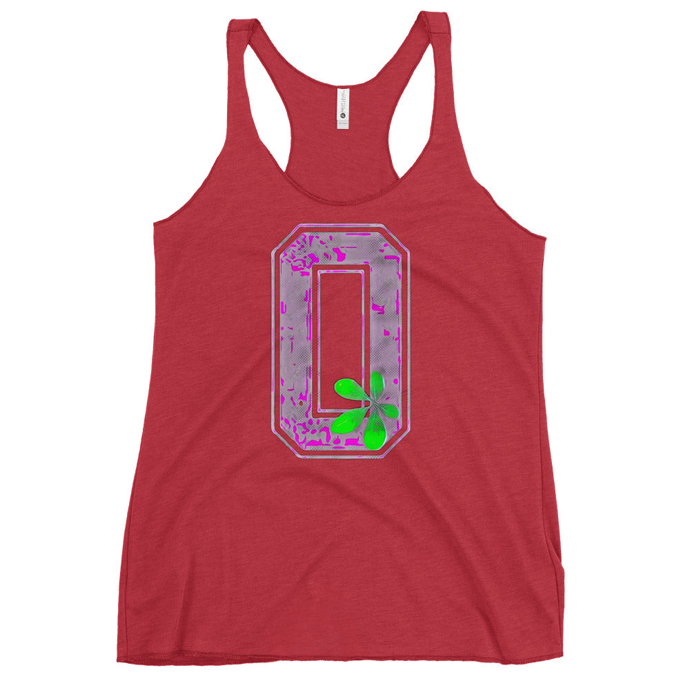 BLOCK O Ohio State Women's Racerback Graphic Tank