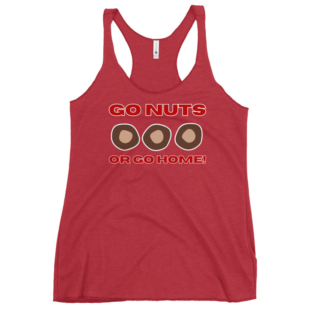 NUTS Ohio State Women's Racerback Graphic Tank