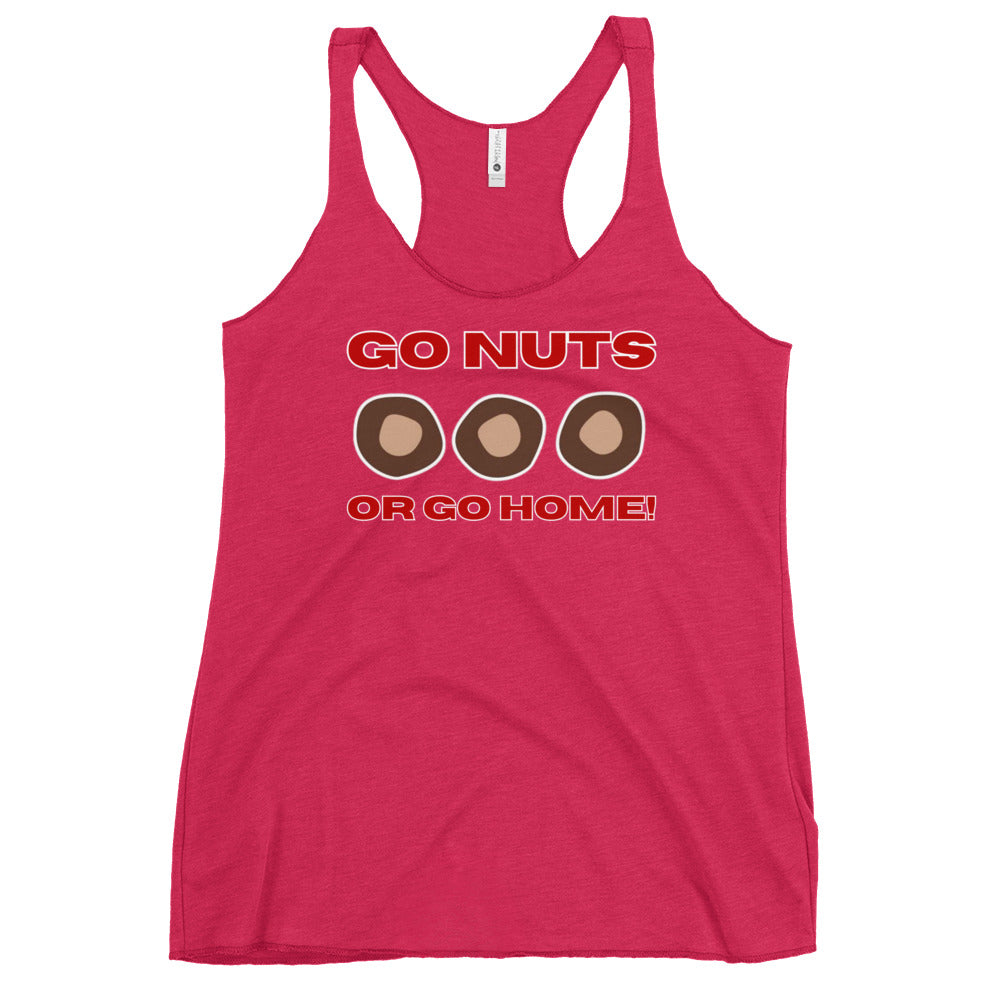 NUTS Ohio State Women's Racerback Graphic Tank