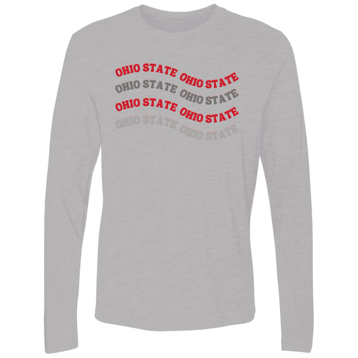 WAVE Ohio State Men's Premium LS