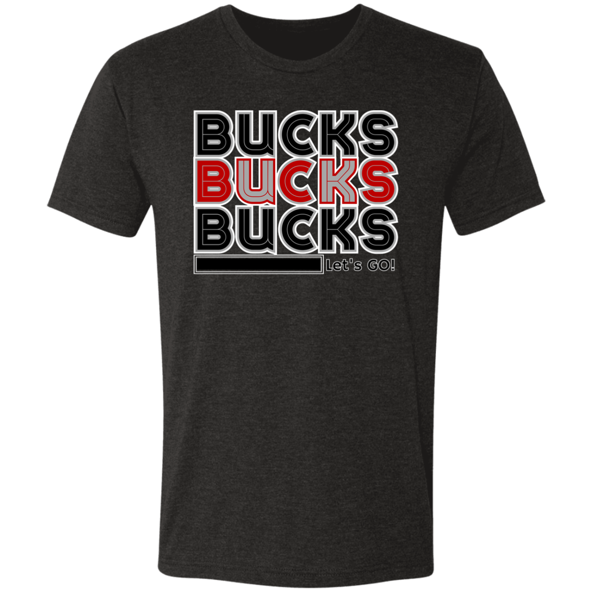 BUCKS Ohio State Men's Triblend T-Shirt