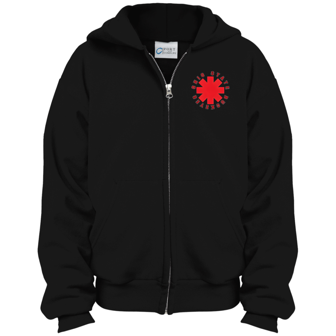 REDHOT Ohio State Youth Full Zip Hoodie