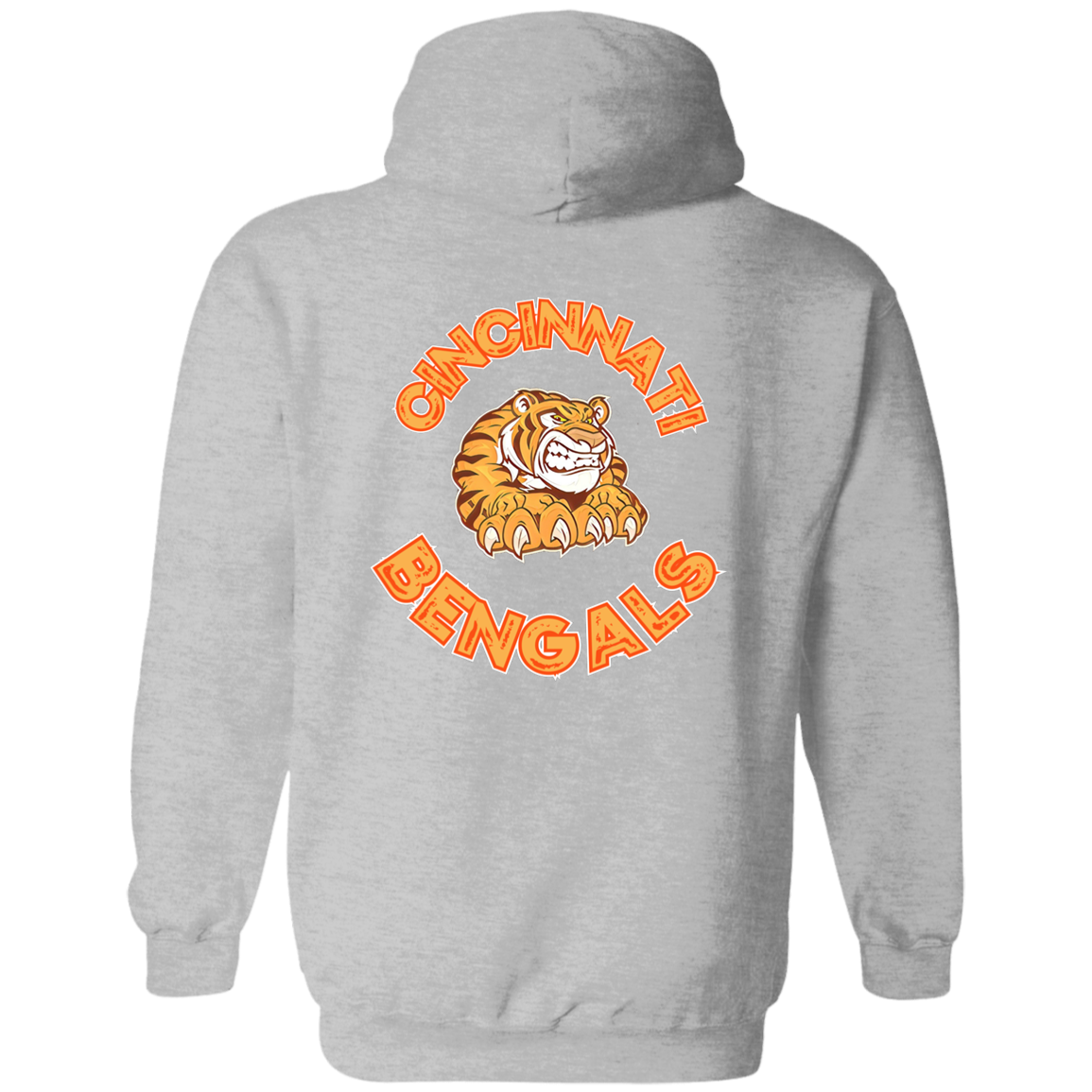 Cincinnati RETRO Zip Up Hooded Sweatshirt