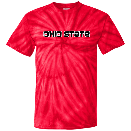 80'S Ohio State 100% Cotton Tie Dye T-Shirt