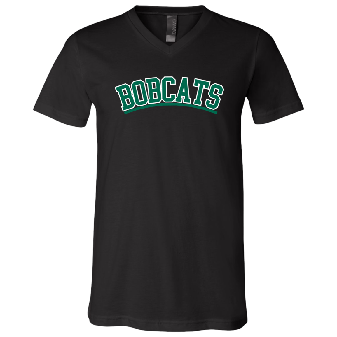 Ohio Univ BC Unisex Jersey SS V-Neck T-Shirt