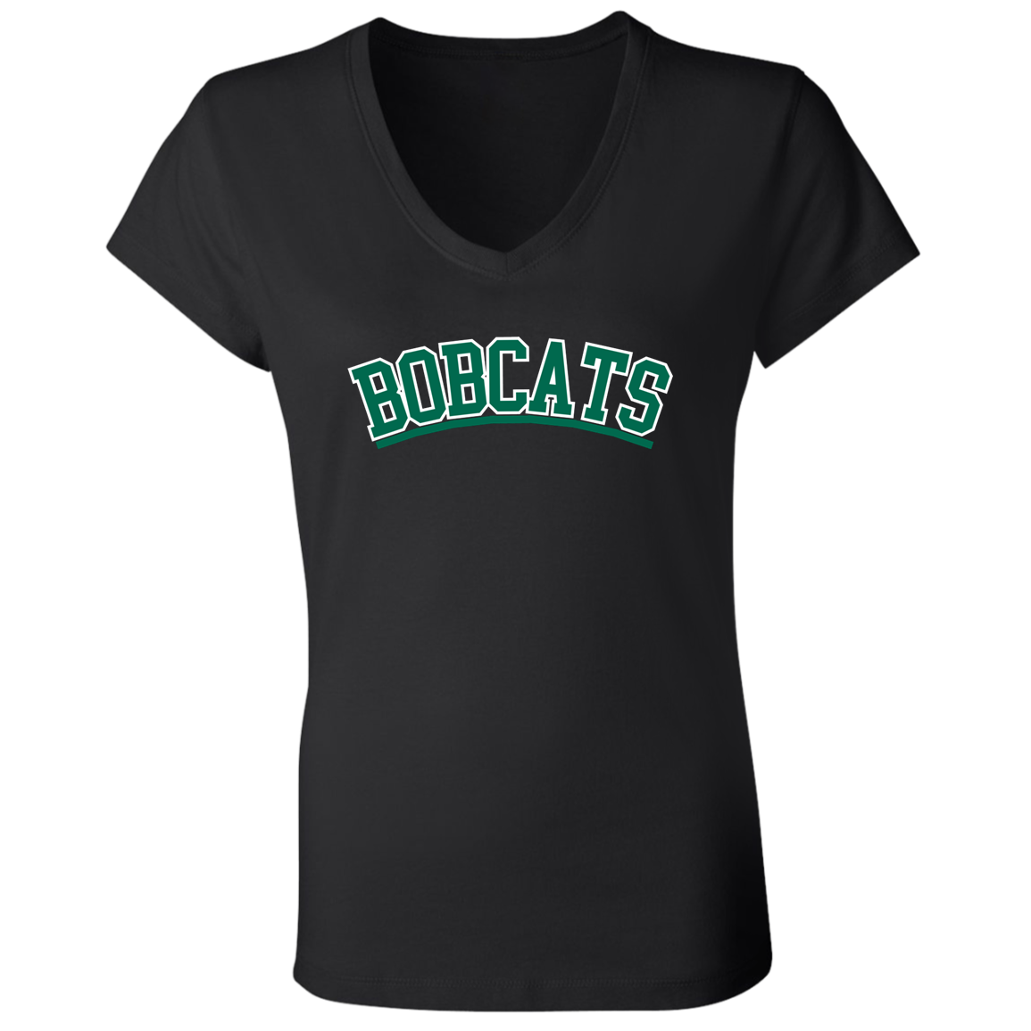 Ohio Univ BC Ladies' Jersey V-Neck T-Shirt