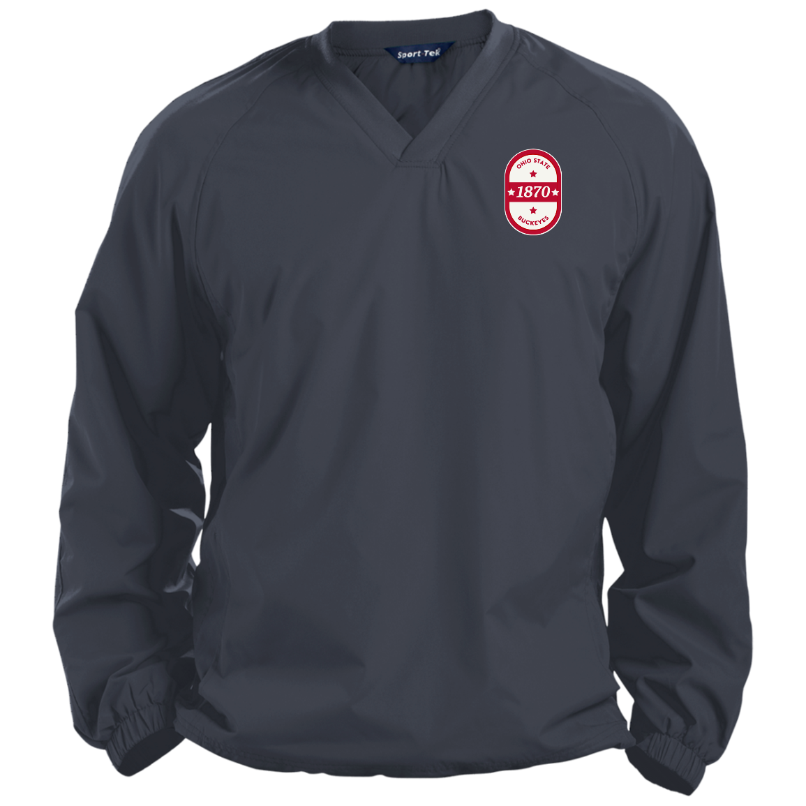 1870 Ohio State Pullover V-Neck Windshirt