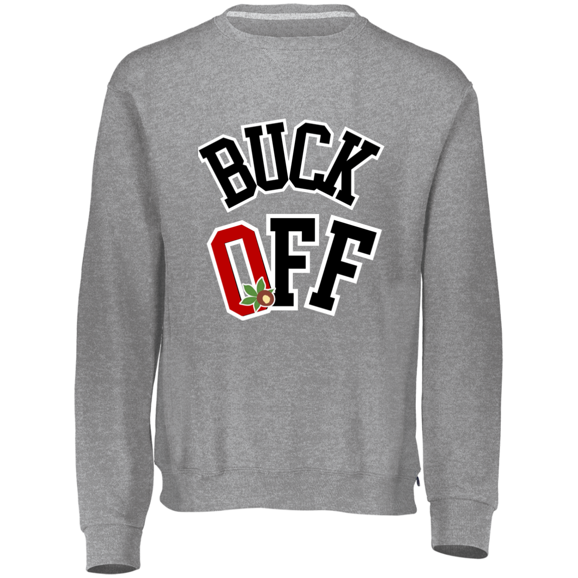 BUCKOFF Ohio State Youth Dri-Power Fleece Crewneck Sweatshirt