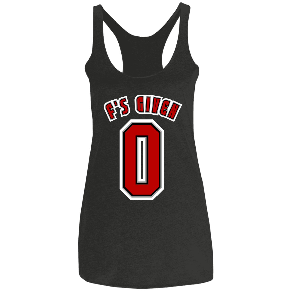 F'SGIVEN Ohio State Ladies' Triblend Racerback Tank