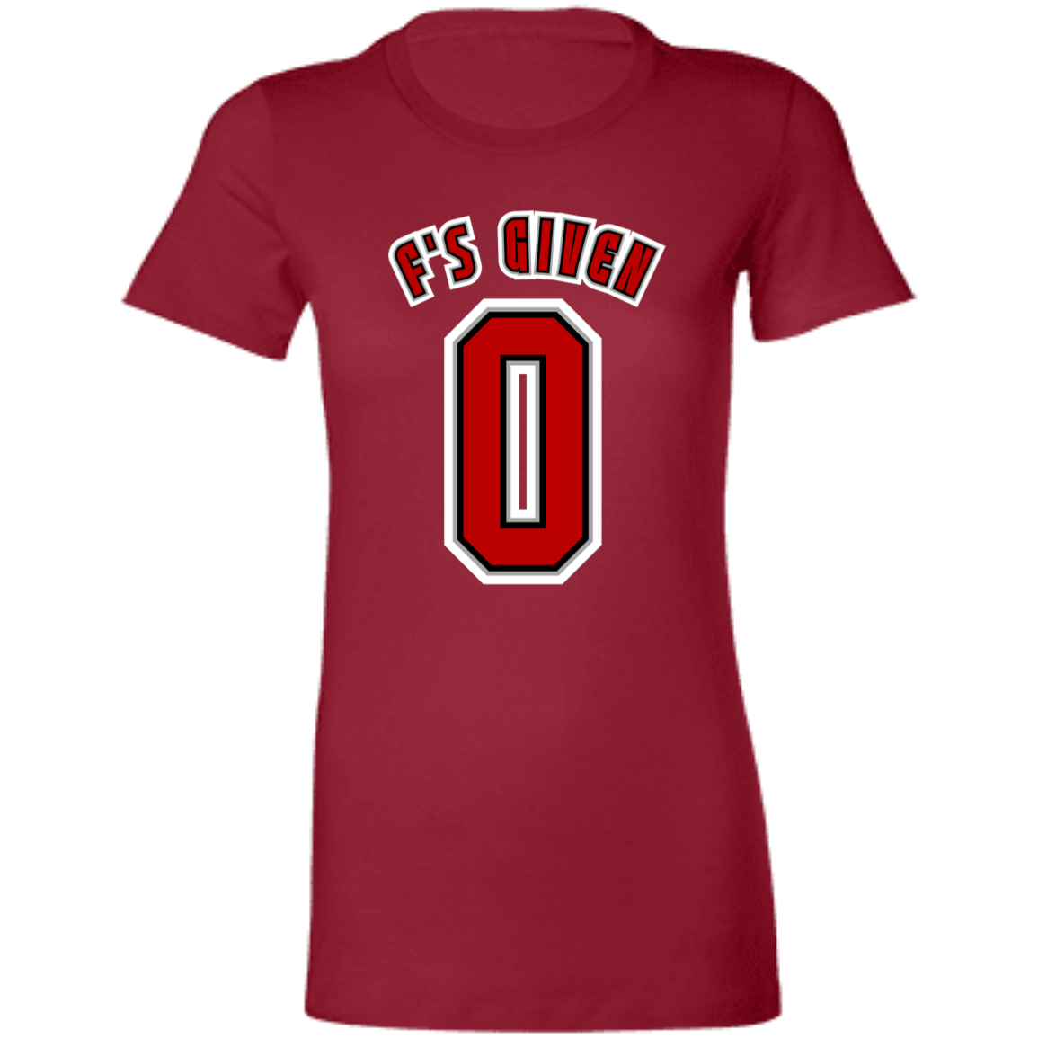 F'SGIVEN + SCHEDULE Ohio State Ladies' Favorite T-Shirt