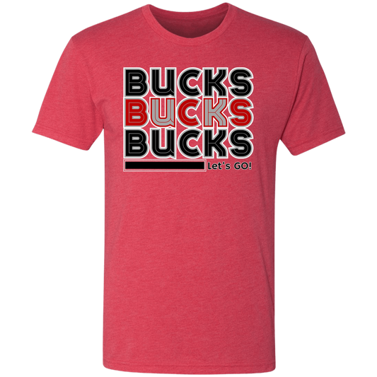 BUCKS Ohio State Men's Triblend T-Shirt