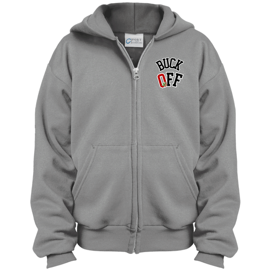 BUCKOFF Ohio State Youth Full Zip Hoodie