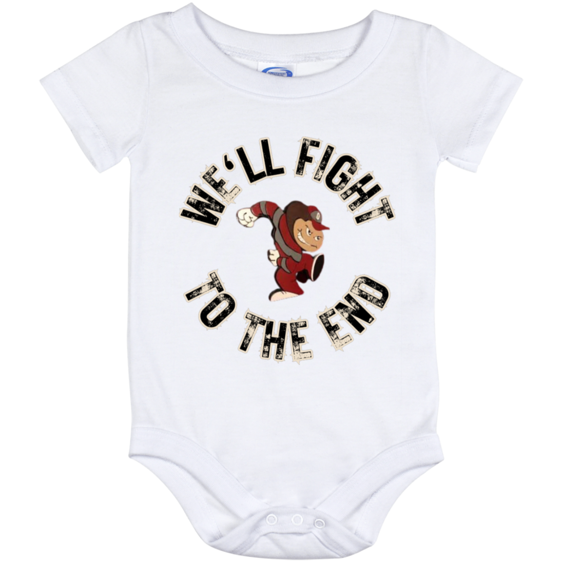 FIGHT Ohio State Baby Onesie 12 Month