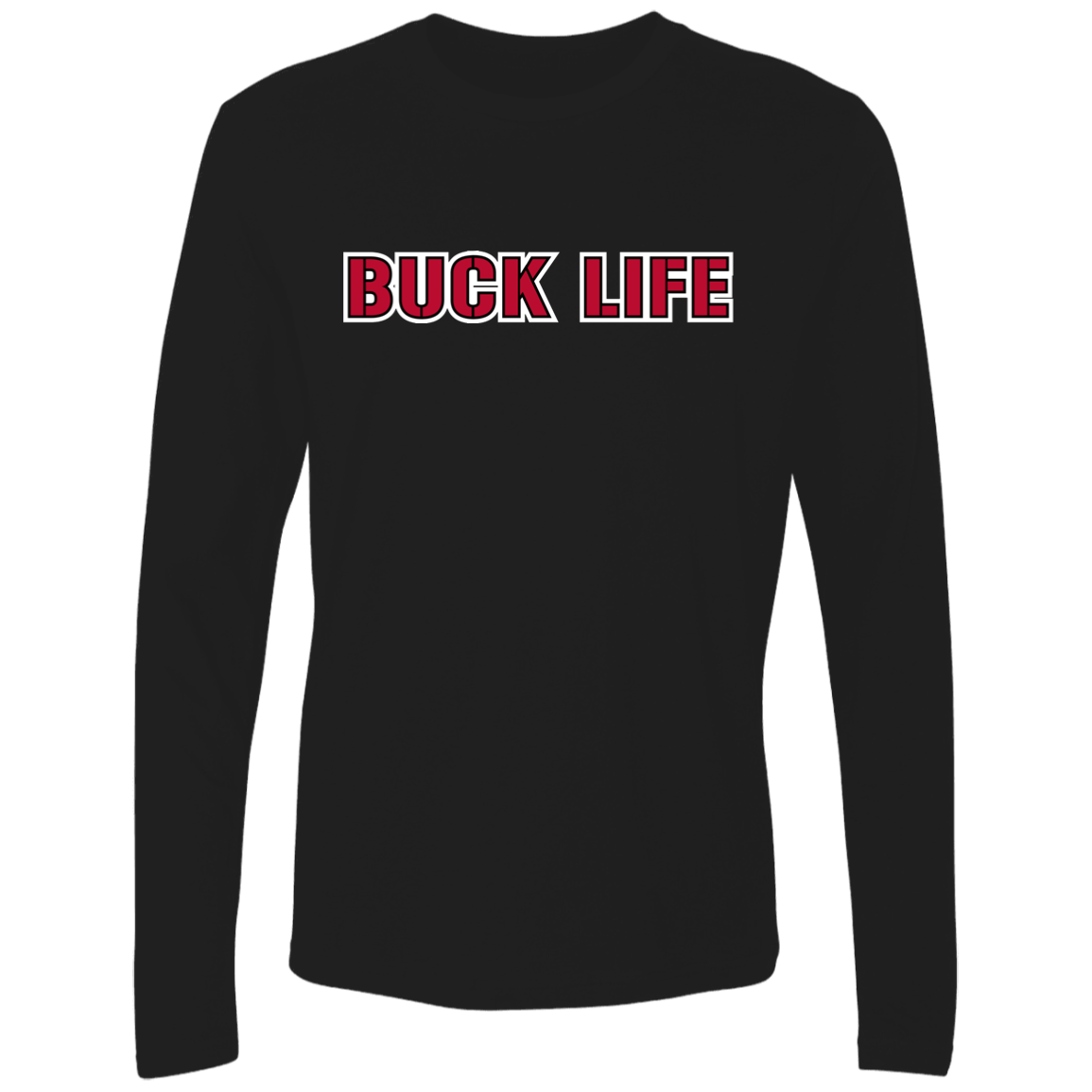 BUCKLIFE Ohio State Men's Premium LS