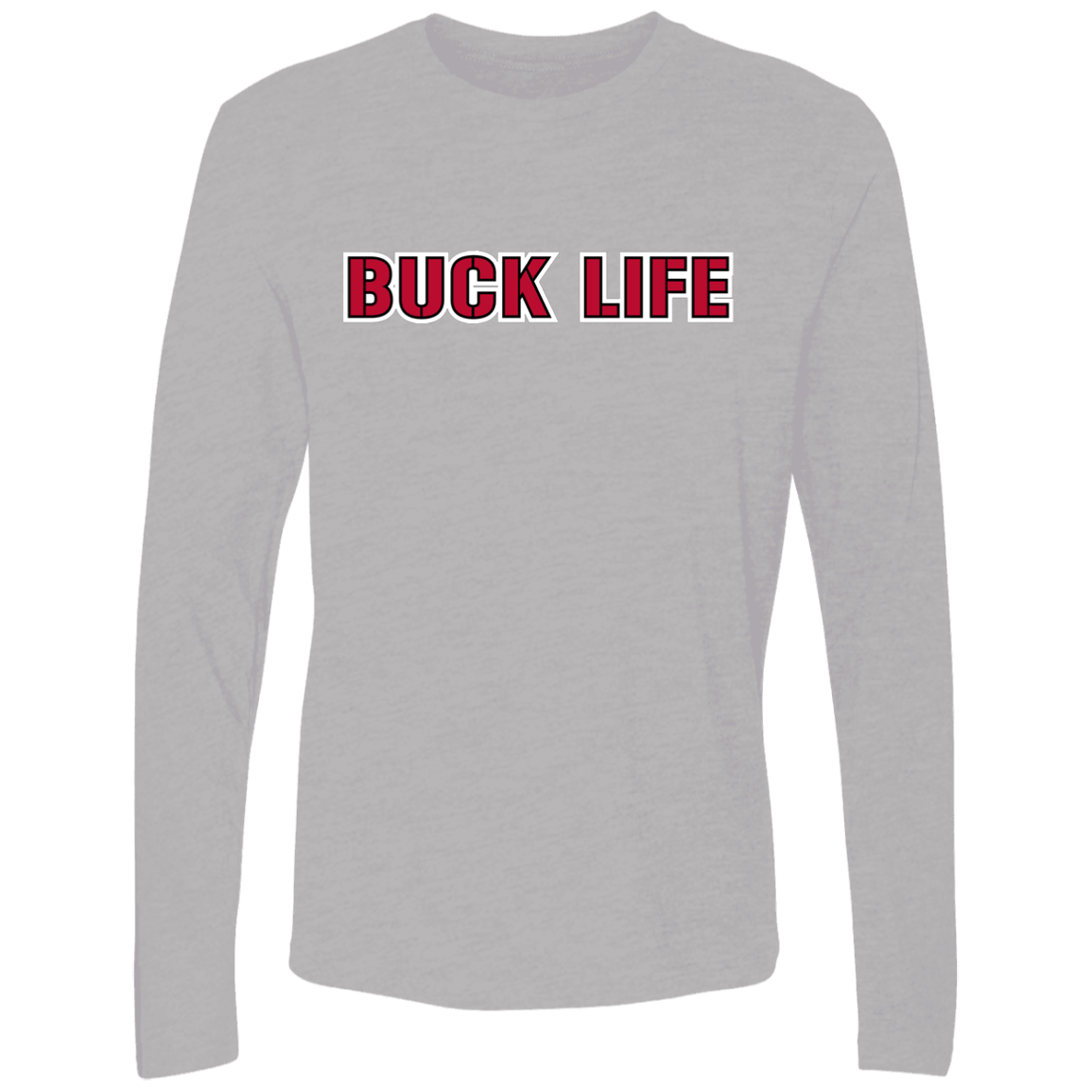 BUCKLIFE Ohio State Men's Premium LS